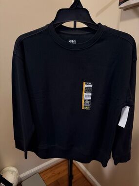 NWT Sz Large (10-12) HUSKY Athletic Works Boys Fleece Set (Black)